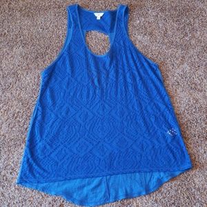 Lucky Brand Blue Tank Top